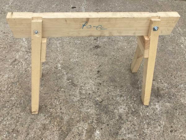 Holzbock 80 hoch